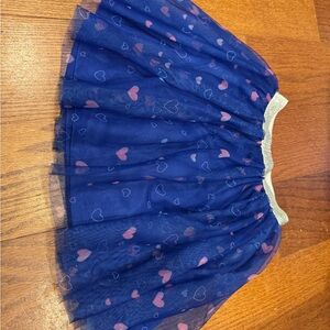 Disney Princess Blue Skirt with Silver Waistband